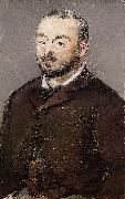 Edouard Manet Emmanuel Chabrier oil painting artist